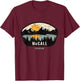 McCall Idaho,ID Vacation Souvenir T-Shirt - T-Shirt | Maroon