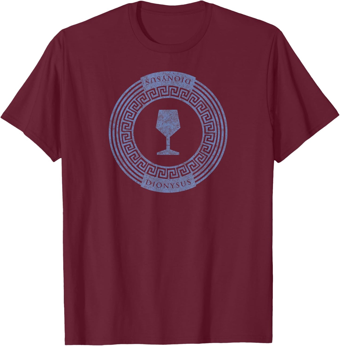 Greek Goddess T Shirt Dionysus Drink Wine God T-Shirt - T-Shirt | Maroon