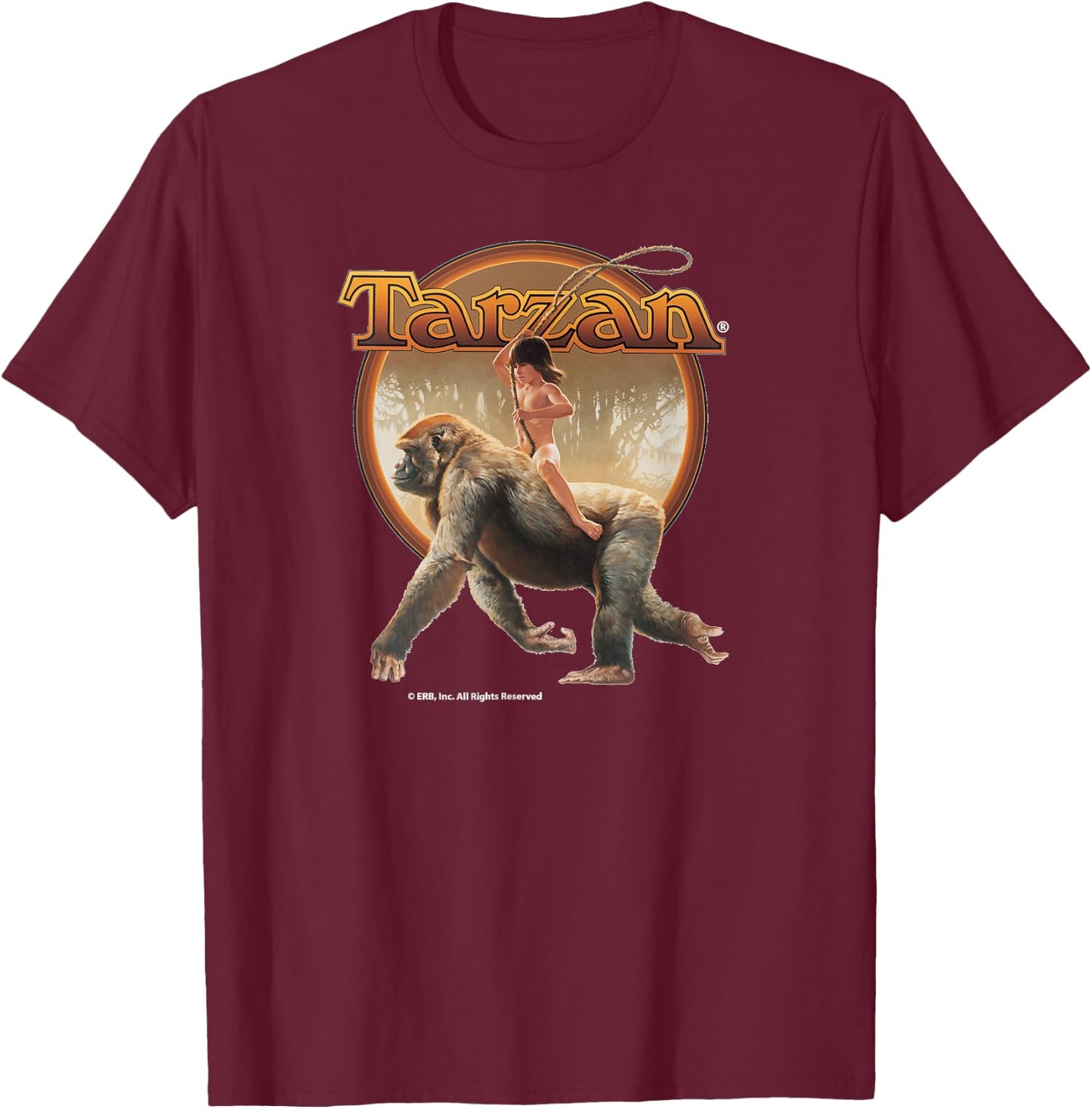 Tarzan T-Shirt - T-Shirt | Maroon