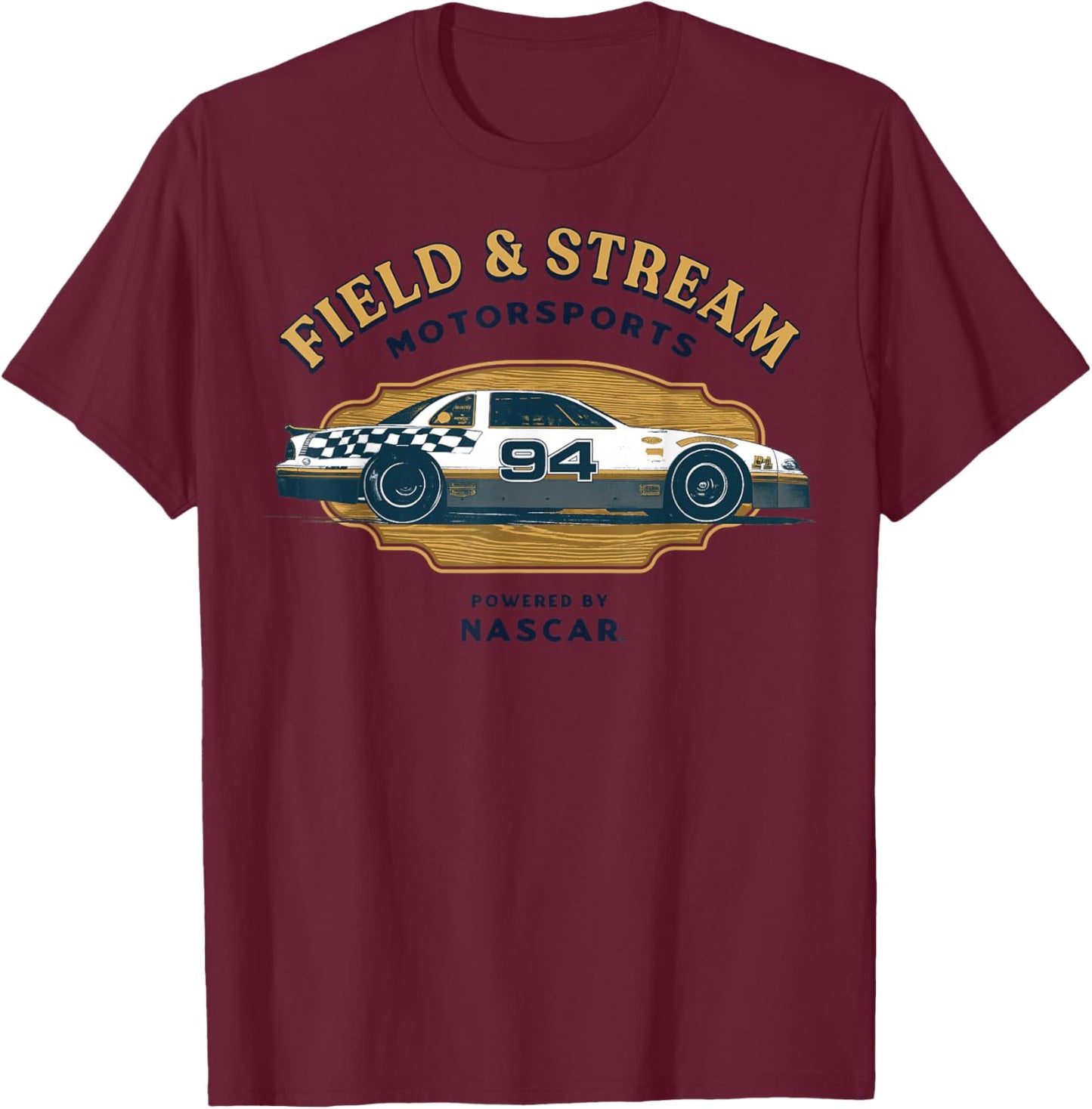 NASCAR x Field & Stream - Mounted Car T-Shirt - T-Shirt | Maroon