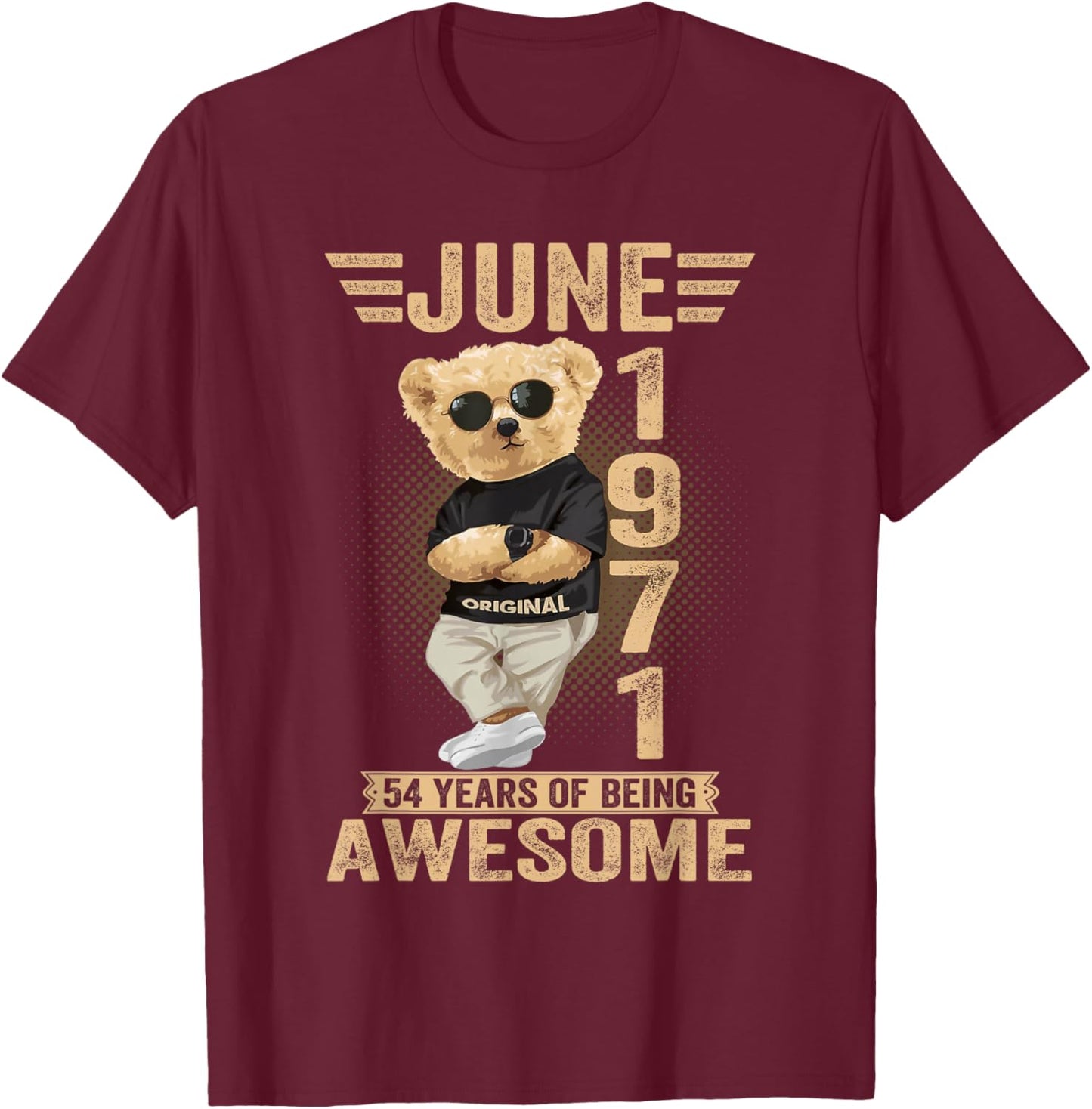 Teddy Bear T-Shirt - T-Shirt | Maroon