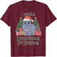 I Want A Hippopotamus For Christmas Xmas Hippo for Kid Women T-Shirt - T-Shirt | Maroon