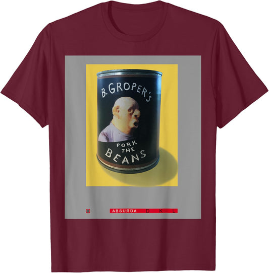 Studio: David Lynch Pork the Beans T-Shirt - T-Shirt | Maroon