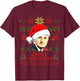 Harry S Truman Funny Christmas T-Shirt - T-Shirt | Maroon