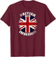 The British Rock Music Invasion v2 T-Shirt - T-Shirt | Maroon