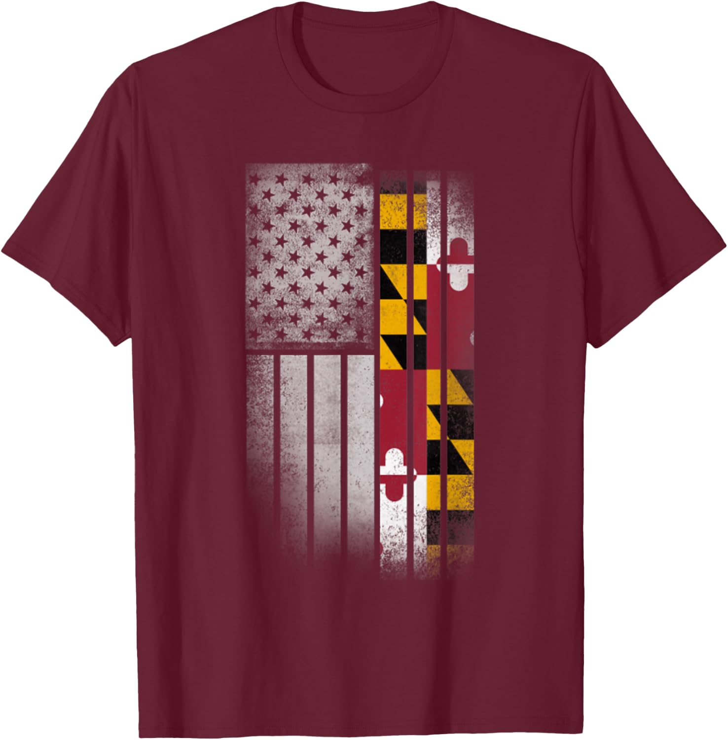 Premium Maryland State Maryland Home State T-Shirt - T-Shirt | Maroon