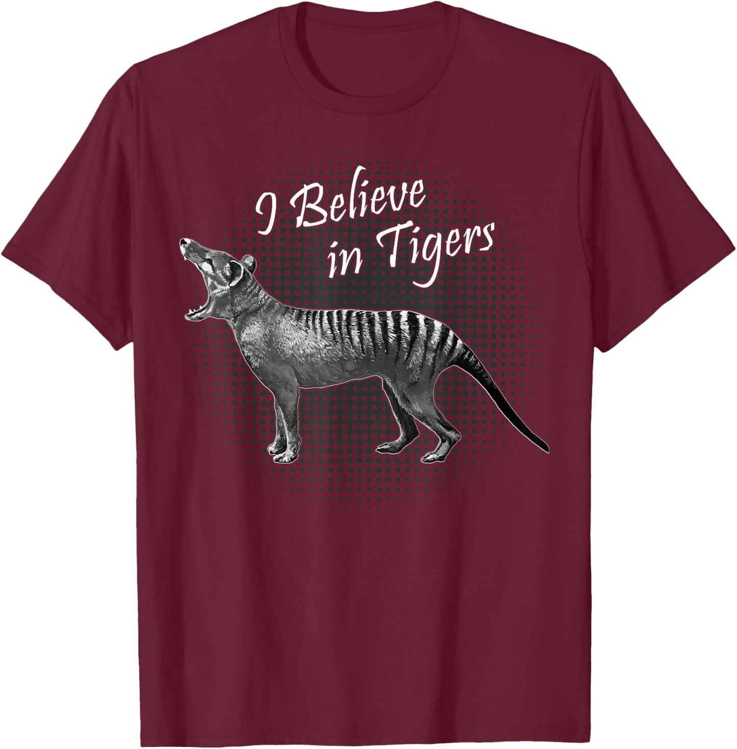 Tasmanian Tiger T-Shirt - T-Shirt | Maroon