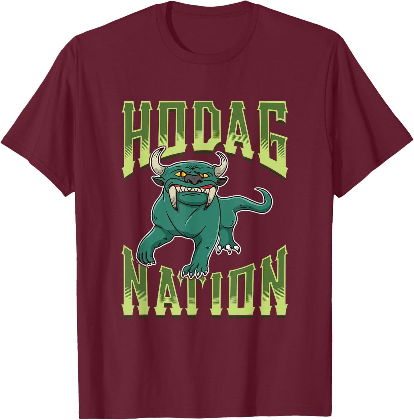 Hodag Shirt Hodag T-Shirt - T-Shirt | Maroon