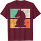 Chess Knight T-Shirt - T-Shirt | Maroon