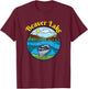 Beaver Lake Clothing Arkansas Retro Boating T-Shirt - T-Shirt | Maroon