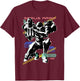 Nintendo Metroid Samus Aran Retro Neon Poster T-Shirt - T-Shirt | Maroon