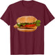 Chicken Sandwich T-Shirt - T-Shirt | Maroon