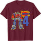 Robot Kid, Cute 4th Birthday Robots for Boys, Girls T-Shirt - T-Shirt | Maroon