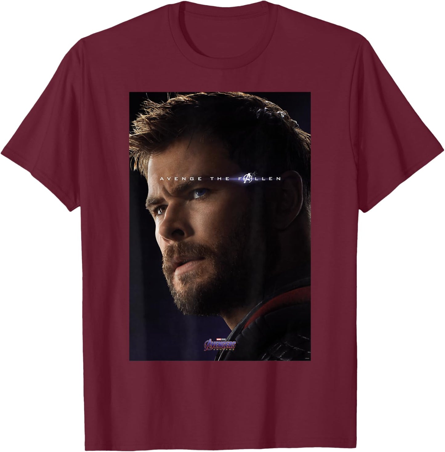 Marvel Avengers Endgame Thor What Ever It Takes Poster T-Shirt - T-Shirt | Maroon