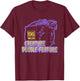 Creature Double Feature Retro 1970s T-Shirt - T-Shirt | Maroon