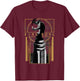Warner Bros. King Kong Deco Grey Cotton Polyester Blend Regular Fit Short Sleeve , Small, -Adults, Women, Casual, Spring, Summer T-Shirt - T-Shirt | Maroon