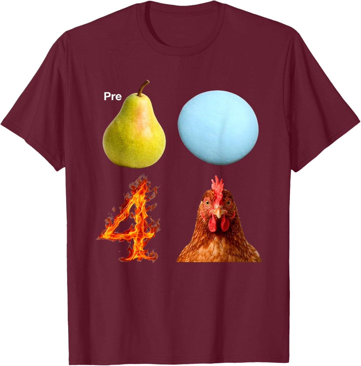 Prepare Your Anus for Cock - Prepare Uranus for Rooster T-Shirt - T-Shirt | Maroon