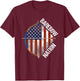 Barebow Nation Recurve Archery T-Shirt - T-Shirt | Maroon