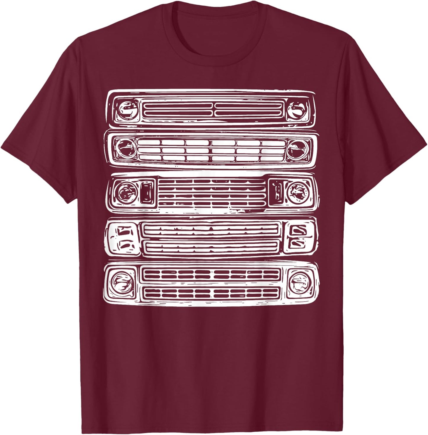 Classic Truck T-Shirt - T-Shirt | Maroon