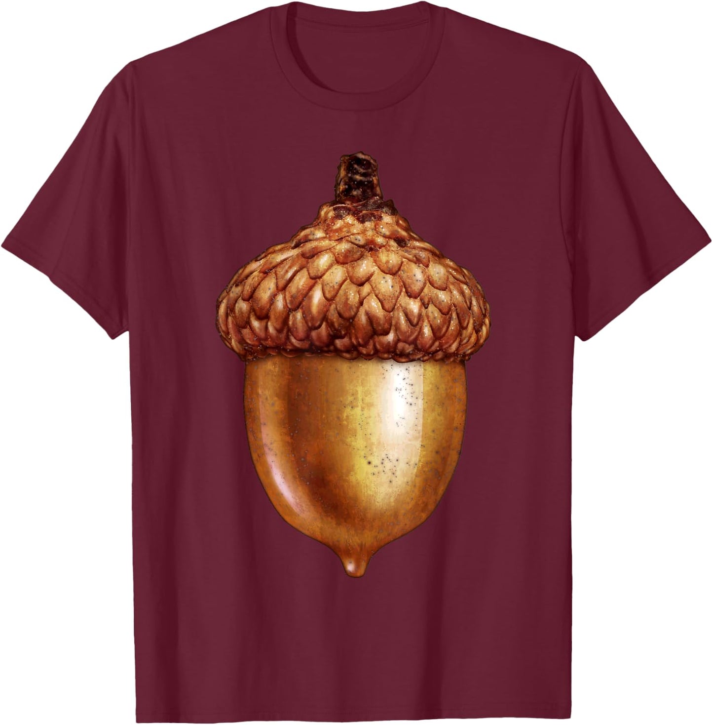 Acorn Nut T-Shirt - T-Shirt | Maroon