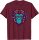 Bonobo Psychedelic - Quirky Shaman Rave Vibe T-Shirt - T-Shirt | Maroon