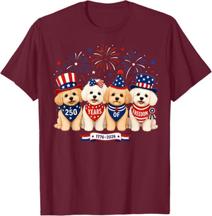 4th July T-Shirt - T-Shirt | Maroon