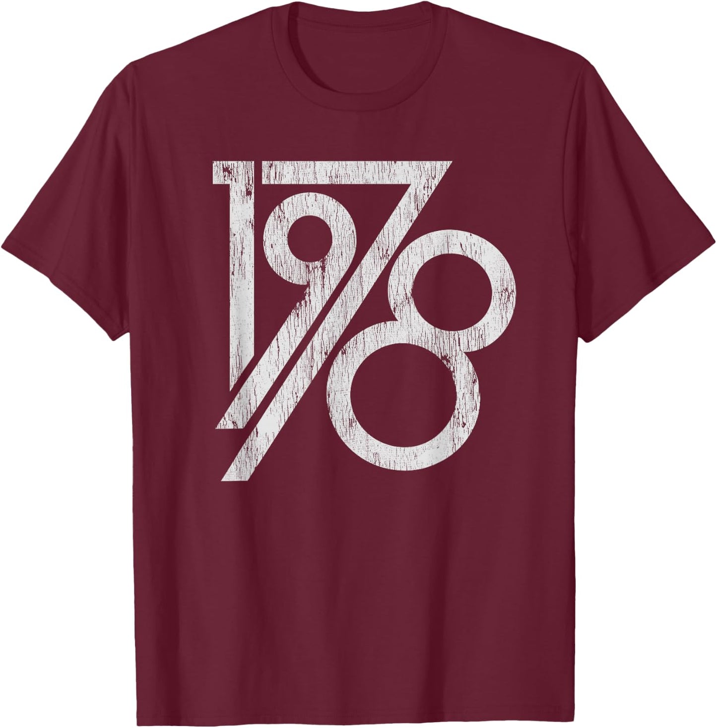 Since 1978 Classic Birthday T-Shirt - T-Shirt | Maroon
