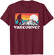 Vancouver Canada Bigfoot Mountains T-Shirt - T-Shirt | Maroon
