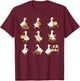 Cute Goose Pottery Ceramic Artist Wheel Throwing Clay Lovers T-Shirt - T-Shirt | Maroon