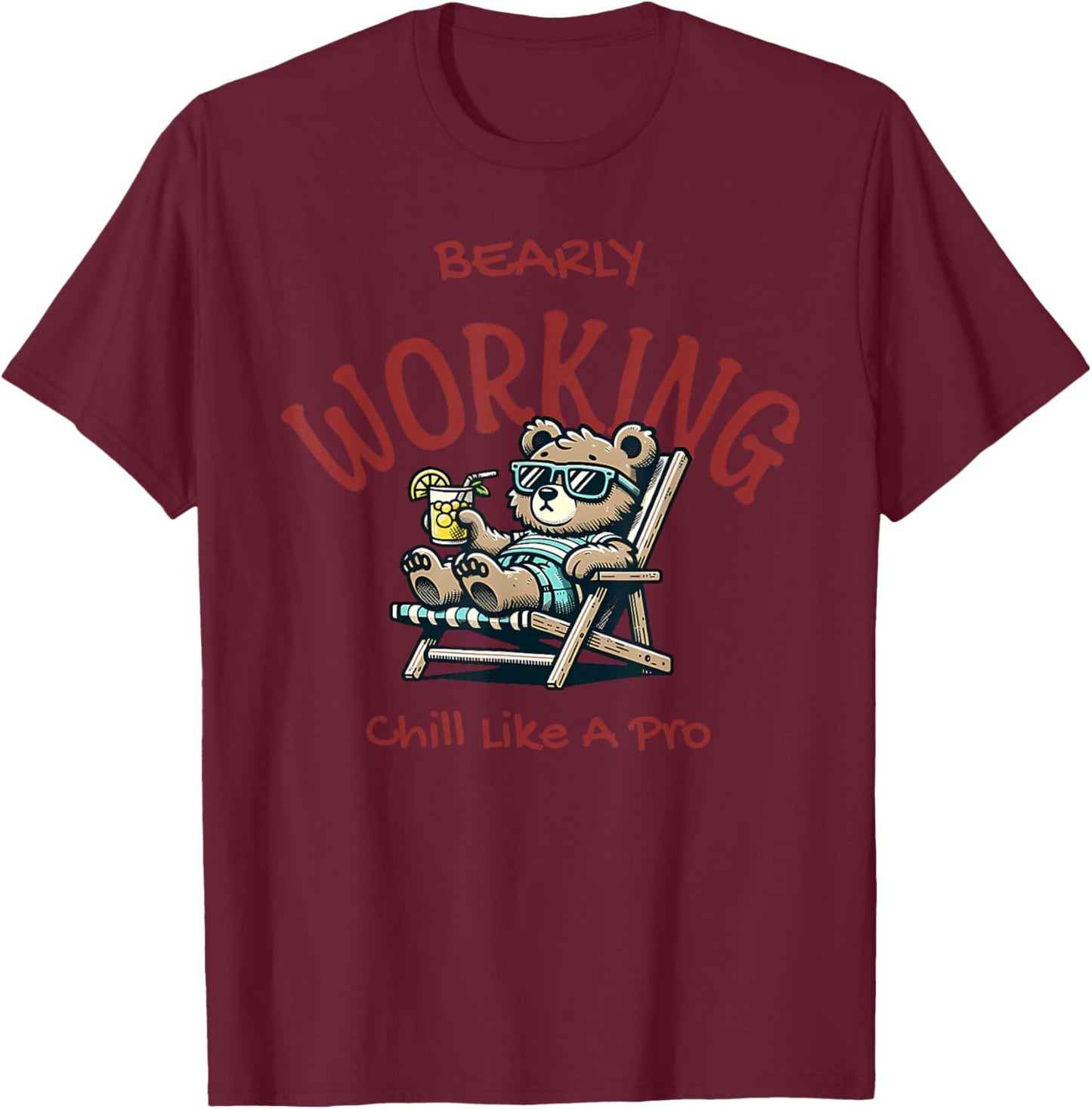 Funny Design T-Shirt - T-Shirt | Maroon