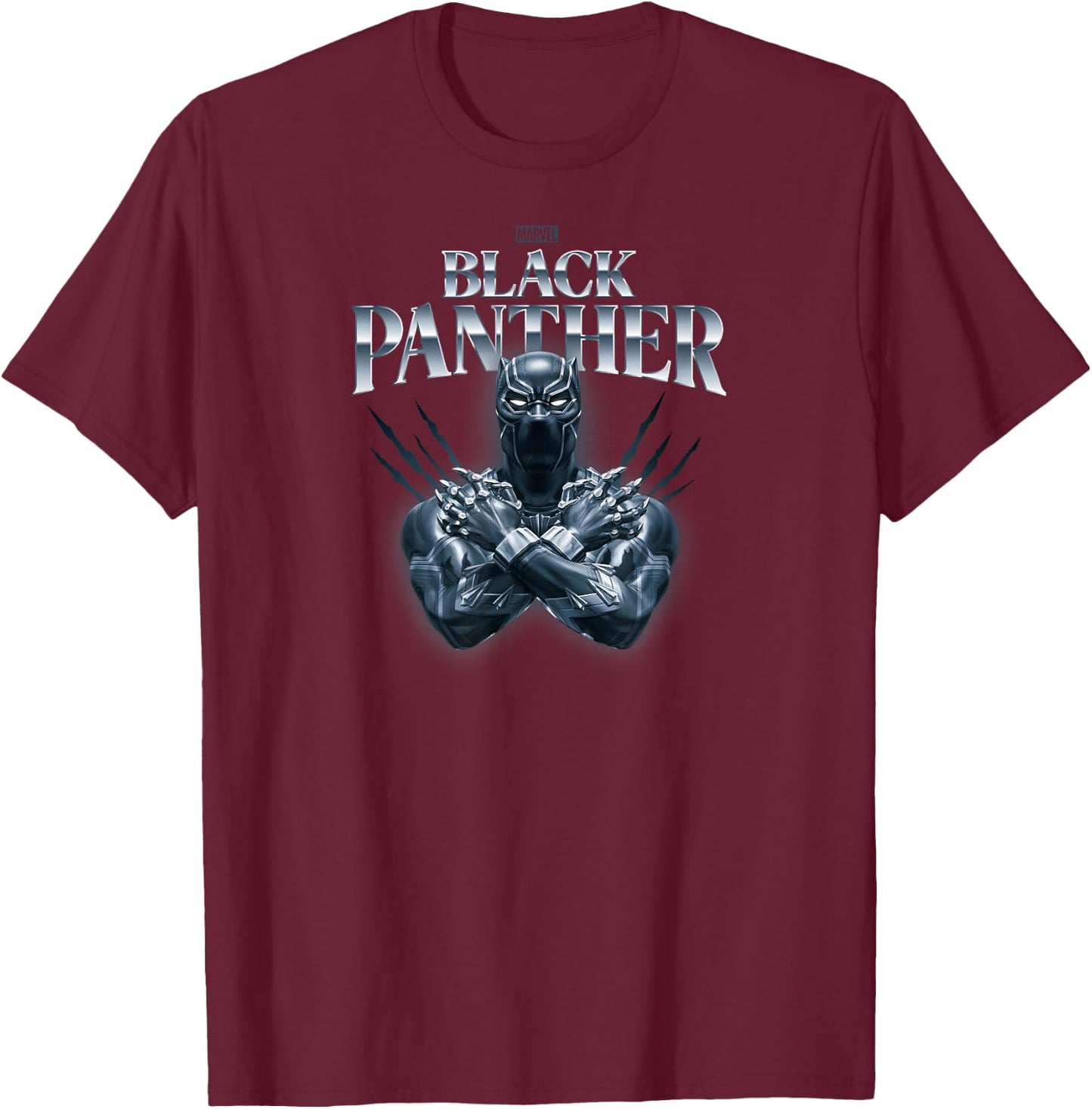 Black Panther - Bootleg T-Shirt - T-Shirt | Maroon