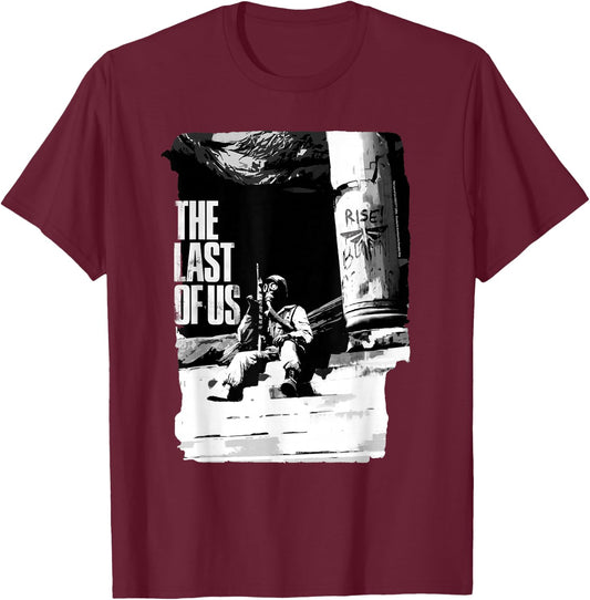 The Last of Us Hunter T-Shirt - T-Shirt | Maroon