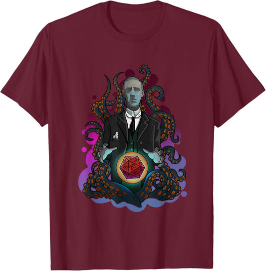 Innsmouth Fish Men Tabletop Gamer Roleplaying RPG T-Shirt - T-Shirt | Maroon