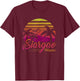 Siargao Philippines Beach Sunset Island Philippine Travel Women Girls Kids T-Shirt - T-Shirt | Maroon