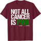 Not All Cancer is Pink Ribbon Liver Cancer Awareness T-Shirt - T-Shirt | Maroon