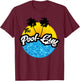 Cool Pool Guy Shirt - For Swimming Pool Expert T-Shirt - T-Shirt | Maroon