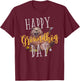 Groundhog Day Shirt Happy Groundhog Day Gifts T-Shirt - T-Shirt | Maroon