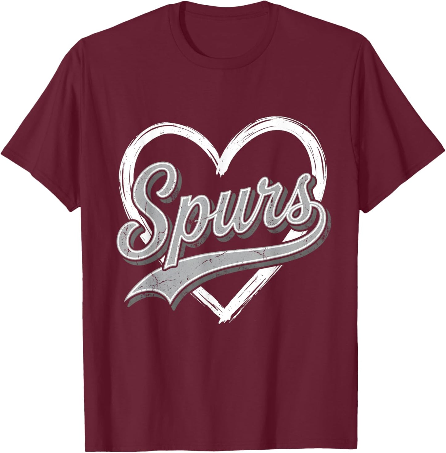 Retro Spur's Nickname Vintage Men Boy Kids T-Shirt - T-Shirt | Maroon