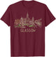 Glasgow city Shirt T Shirt T-Shirt - T-Shirt | Maroon