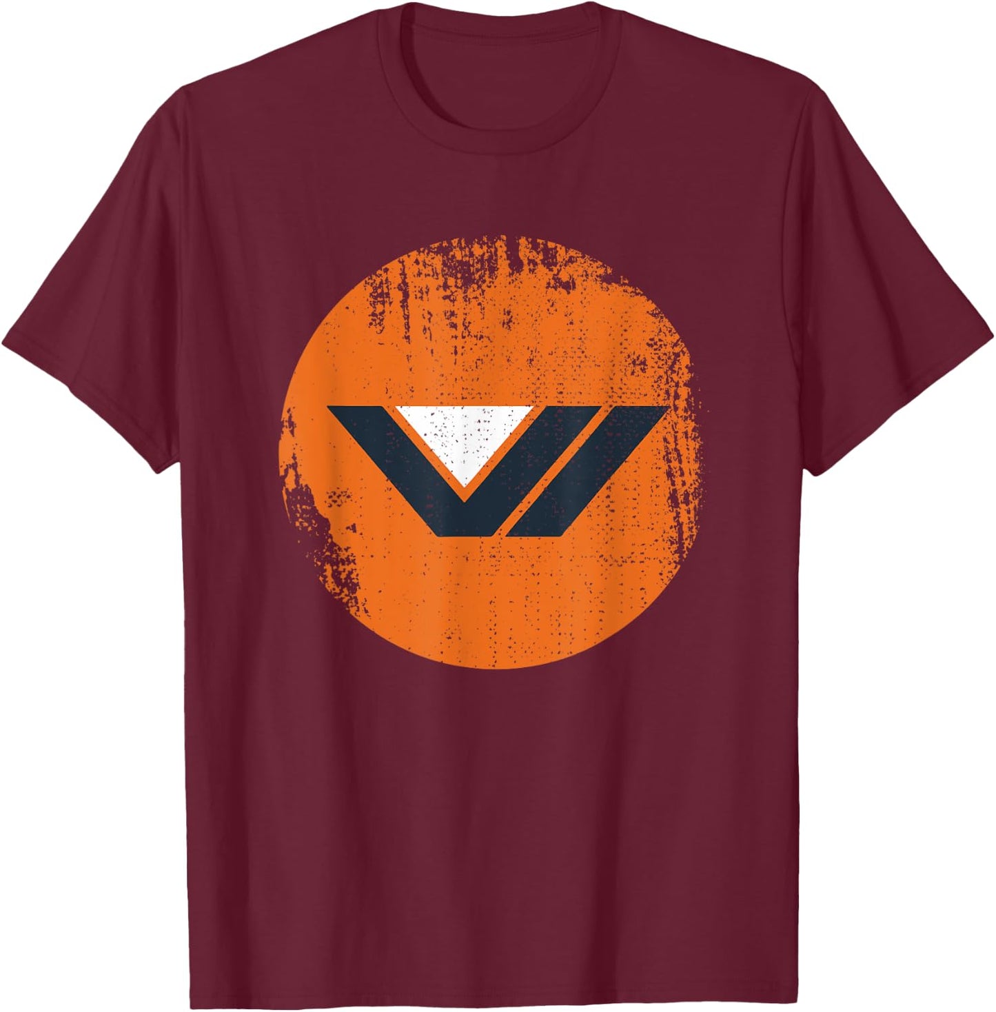 Vanguard Faction (Distressed) - Gamer T-Shirt - T-Shirt | Maroon
