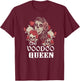 New Orleans Mardi Gras Voodoo Queen Halloween T-Shirt - T-Shirt | Maroon