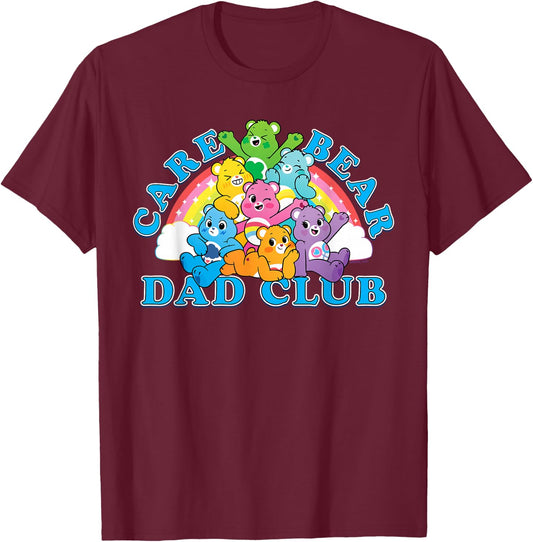 Care Bears: Unlock the Magic Father's Day Dad Club T-Shirt - T-Shirt | Maroon