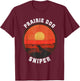 Crosshairs Sniper Prairie Dog Hunting T-Shirt - T-Shirt | Maroon