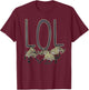 Disney The Lion King LOL Laughing Hyenas Group Vintage T-Shirt - T-Shirt | Maroon