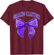 Grand Canyon University Bow Vintage Athletics Girls T-Shirt - T-Shirt | Maroon