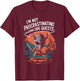 I'm Not Procrastinating Funny Side Quests Gamer T-Shirt - T-Shirt | Maroon