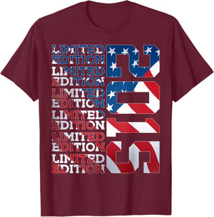 11 Years Limited Edition 2015 USA 11TH Birthday T-Shirt - T-Shirt | Maroon