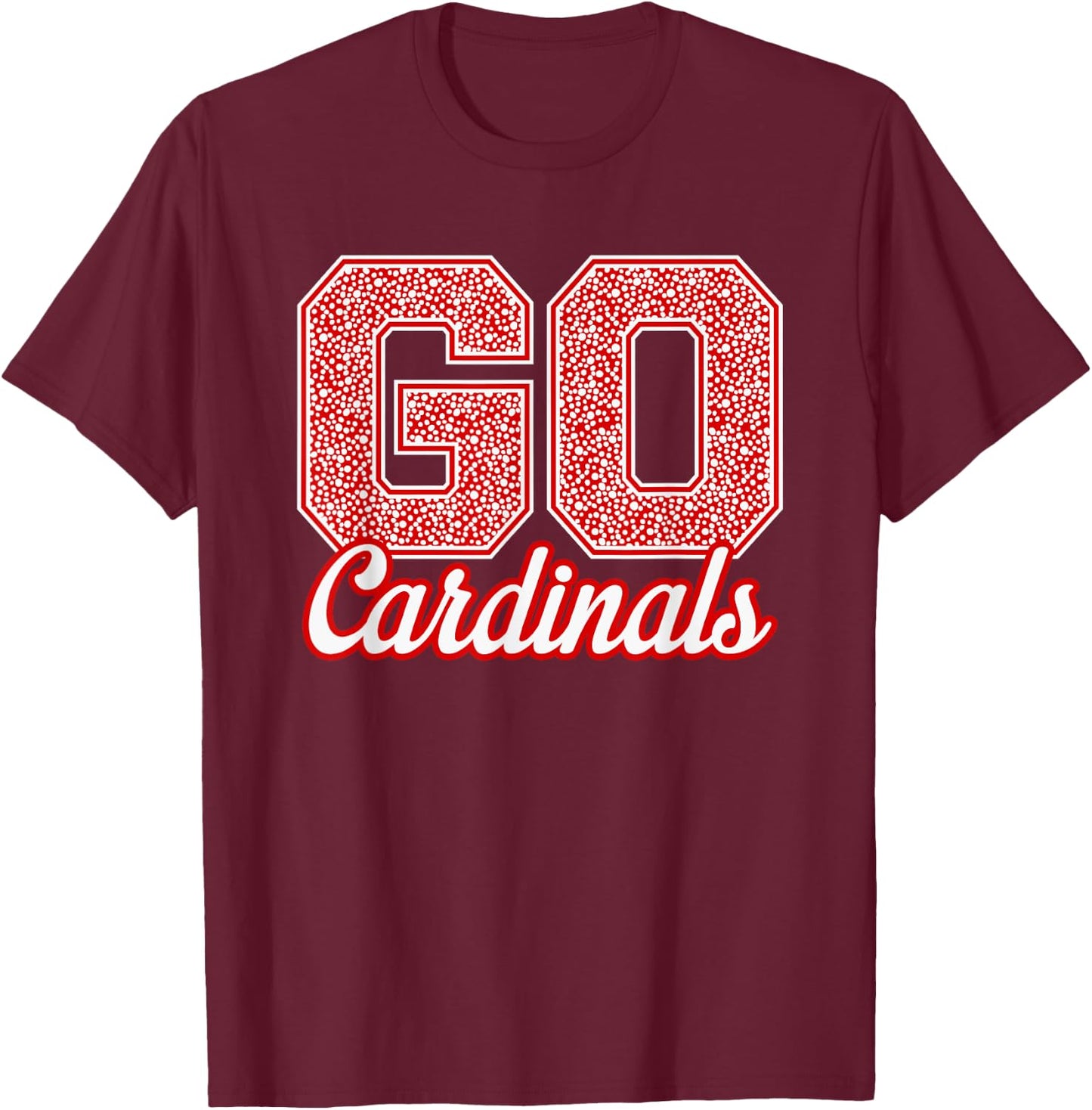 Bloomingdale Cardinals GO! School Pride T-Shirt - T-Shirt | Maroon
