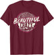 Crazy Women Beautiful Country Music Girl Design Idea Small T-Shirt - T-Shirt | Maroon