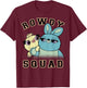 Disney Pixar Toy Story 4 Ducky & Bunny Rowdy Squad Friends T-Shirt - T-Shirt | Maroon